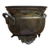Cache pot en laiton