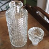 Carafe en verre pointes de diamants