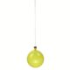 Lampe en verre et teck en cascade par Uno & Östen Kristiansson pour Luxus, Suède Années 1960