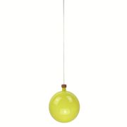 Cascade glass and teak lamp by Uno & Östen Kristiansson for Luxus, Sweden 1960s