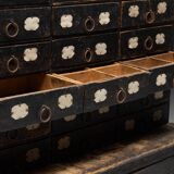 Travail Populaire Apothecary Cabinet, France, 19th Century