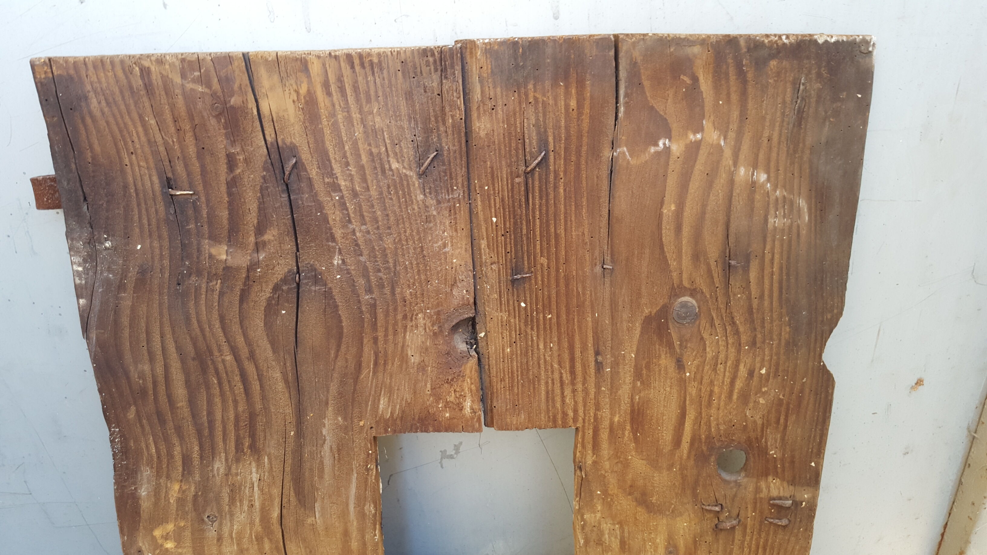 19th-century gate with skylight