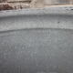 Bassine en zinc ovale