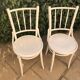 Vintage bistro chairs