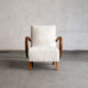 Fauteuil lounge par Jindrich Halabala, années 1940