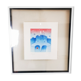 Folon serigraphy