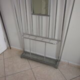 Aluminum coat rack from the 1950s