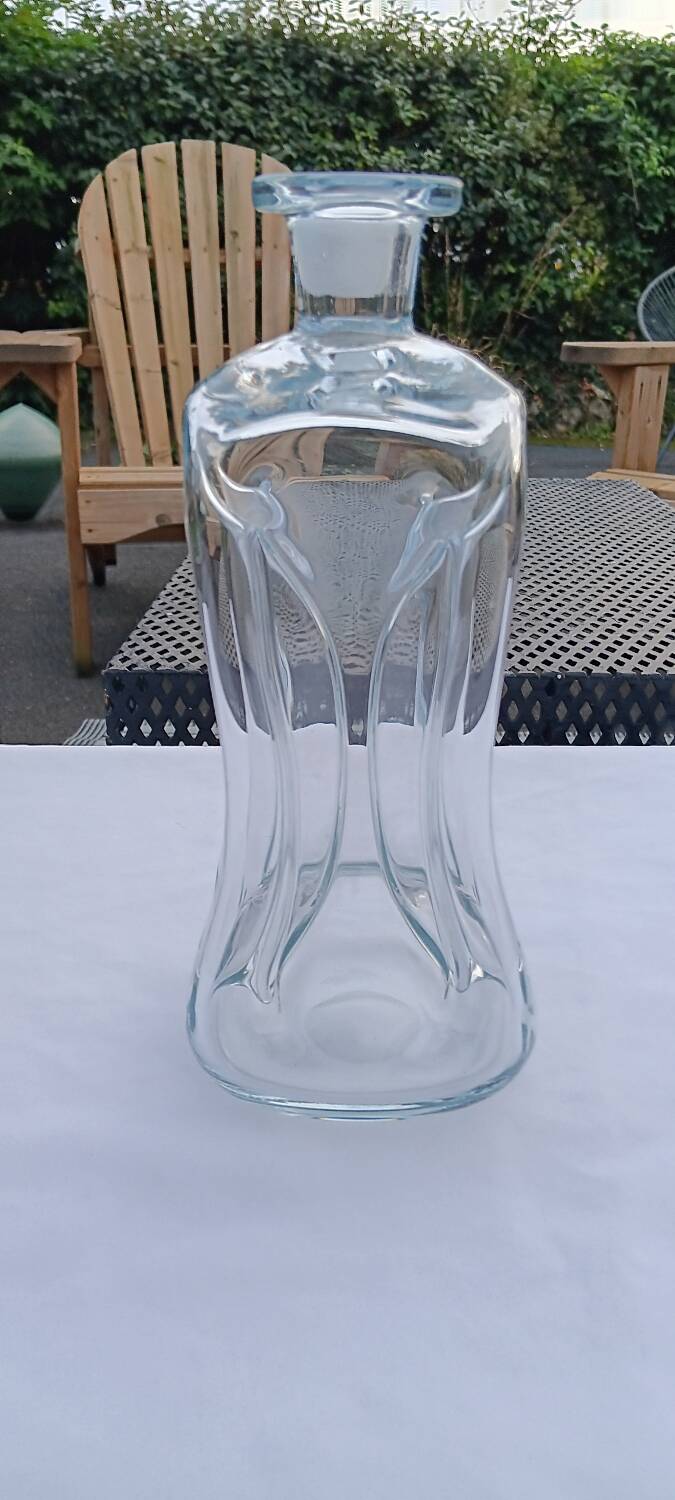 Carafe kastrup glas kluk kluk - jacob e.bang - holmegaard danemark mod