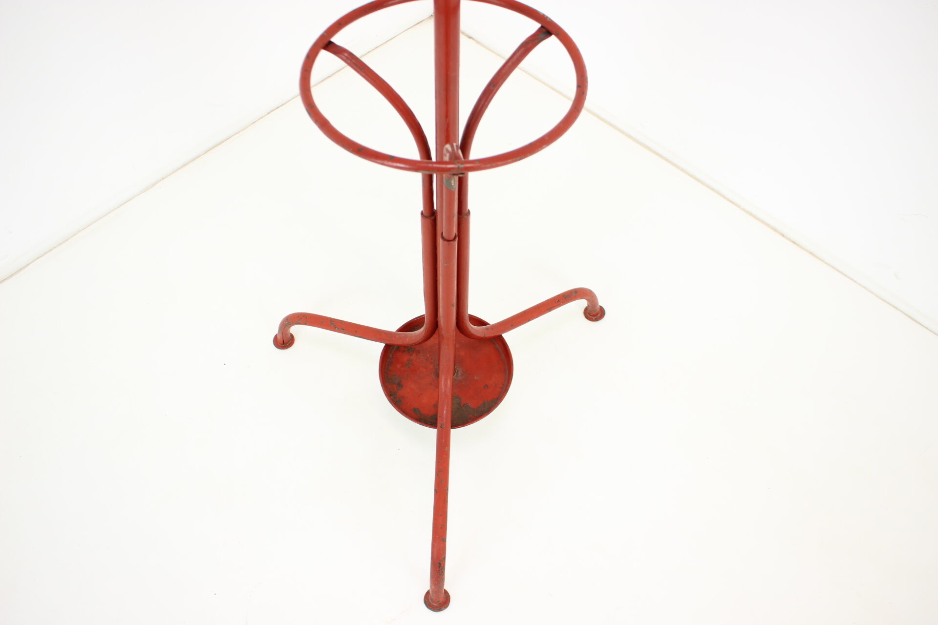 Antique Cast Iron Coat Rack, 1920s