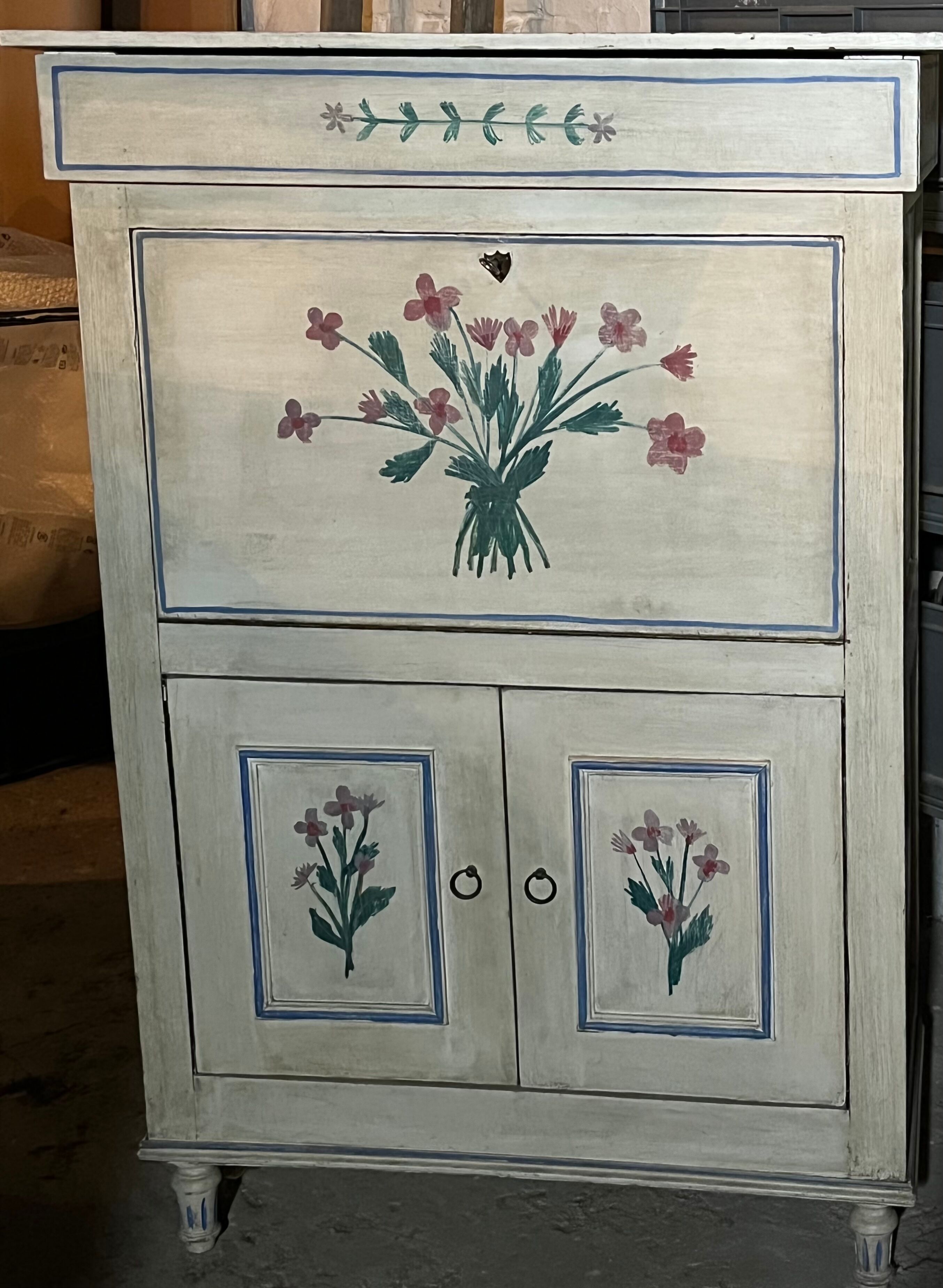 Former writing desk painted