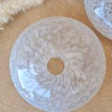 Clichy glass globe lampshade