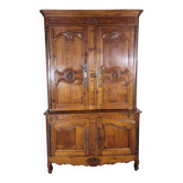 Double-body sideboard in cherry wood, Louis XV period
