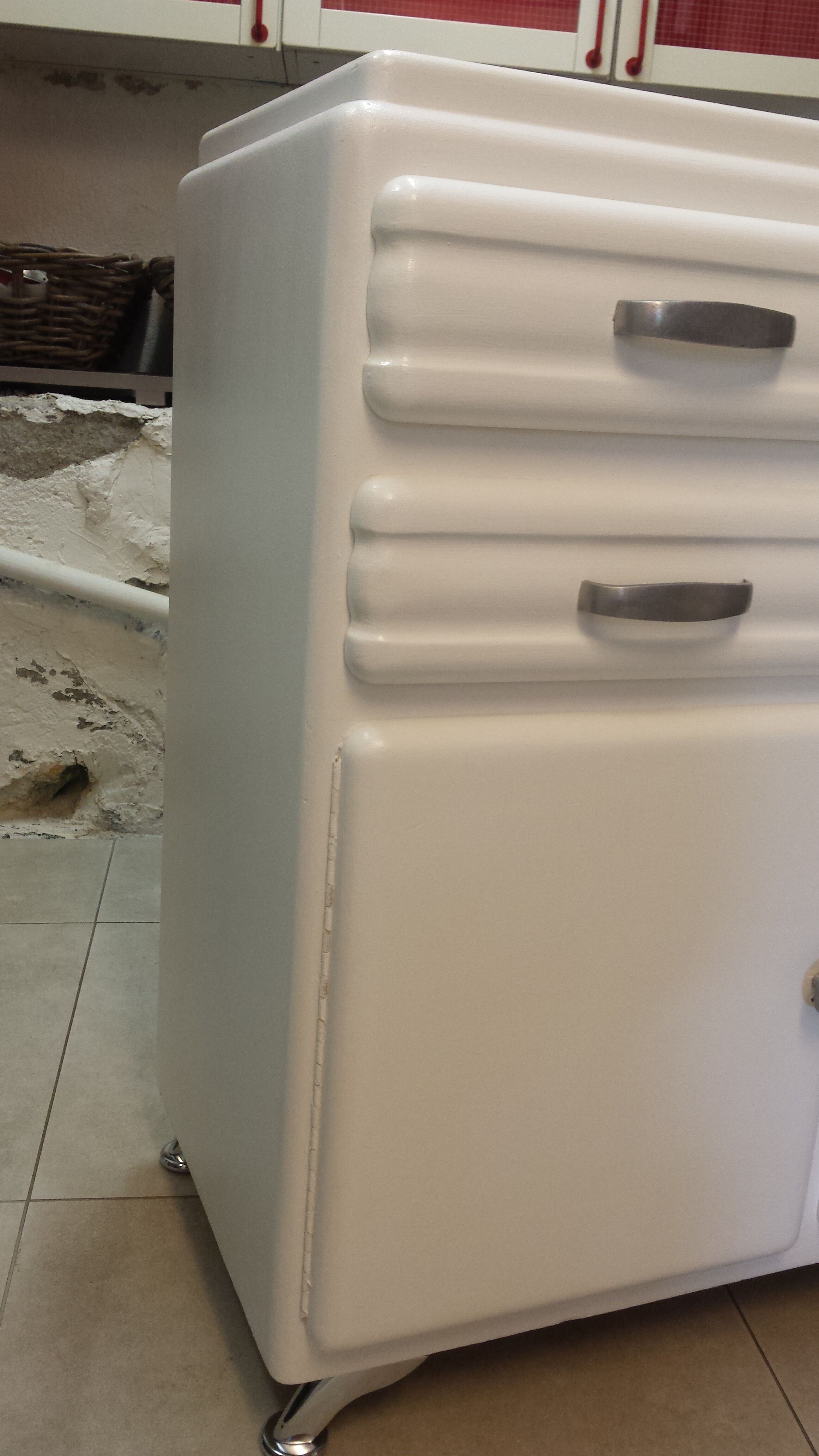 white Mado low buffet