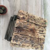 Former green workshop stool