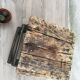 Former green workshop stool