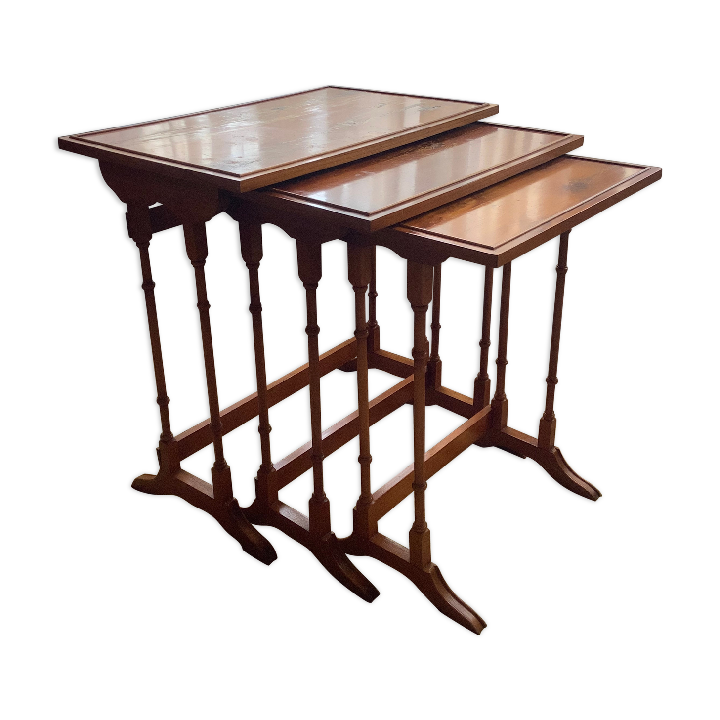 Table Gigogne Bois Ancienne