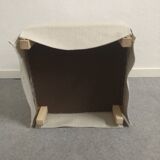 Pouf and its Sanderson cotton cushion