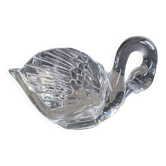 Swan crystal ice bowl