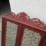 Mahogany wall window