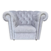Chesterfield-style armchair
