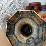 Gilded bronze candle holder