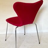 Pink chair 3107 by Arne Jacobsen