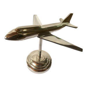 Avion maquette en aluminium design