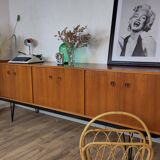 Enfilade scandinave teck et métal