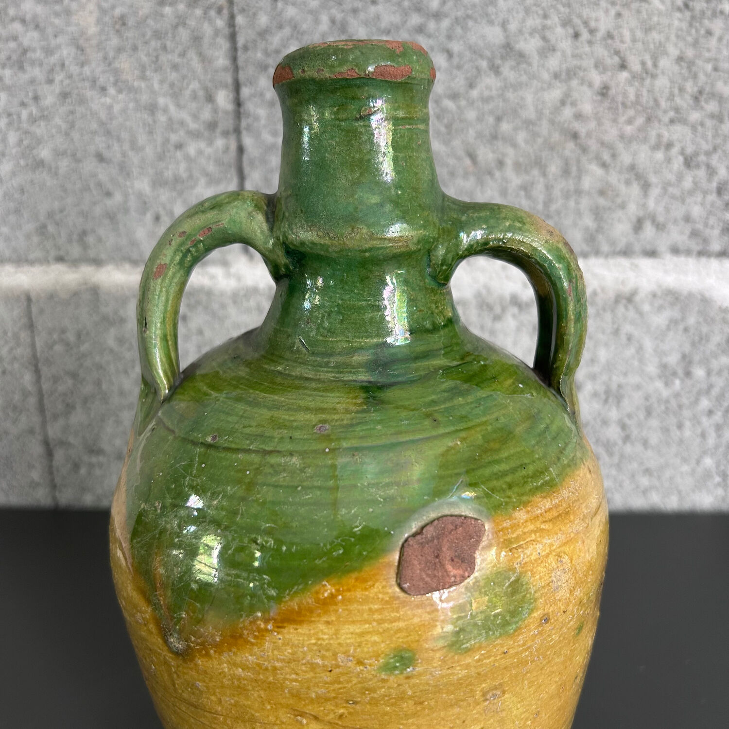 Antique two-tone jug