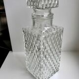 Carafe à whisky en verre années 70