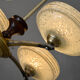1940's french vintage chandelier