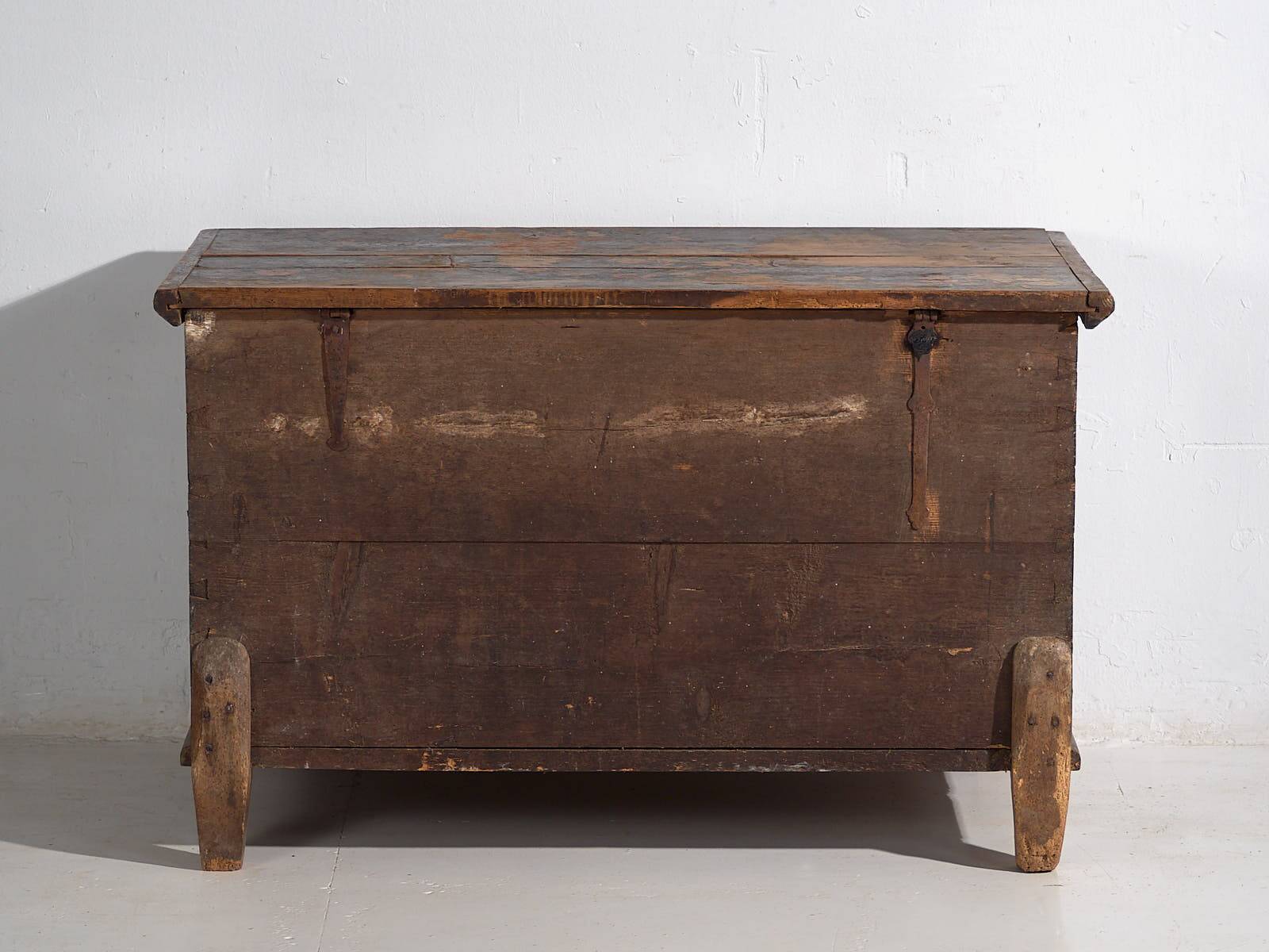 Antique painted chest (c.1870) #28