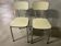 Pair of Formica chairs from the 1960s.