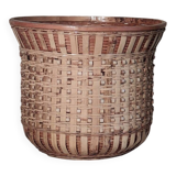Rattan plant pot