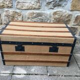 19th century travel trunk