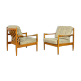 Pair of scandinavian armchairs 1960