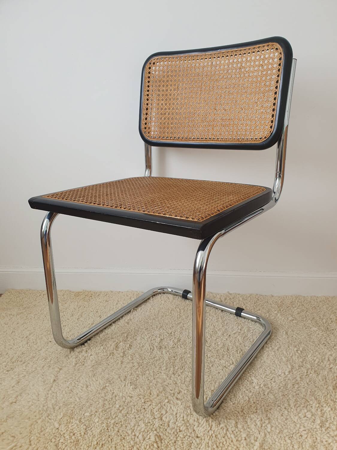 Chaise cannée B32 Marcel Breuer