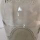 Cylinder transparent cylindrical demijohn of "one gallon"