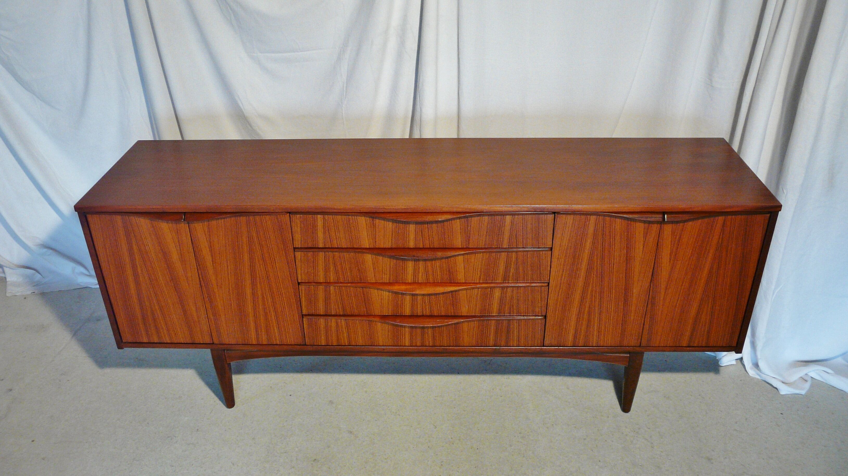 Scandinavian teak and Rosewood sideboard