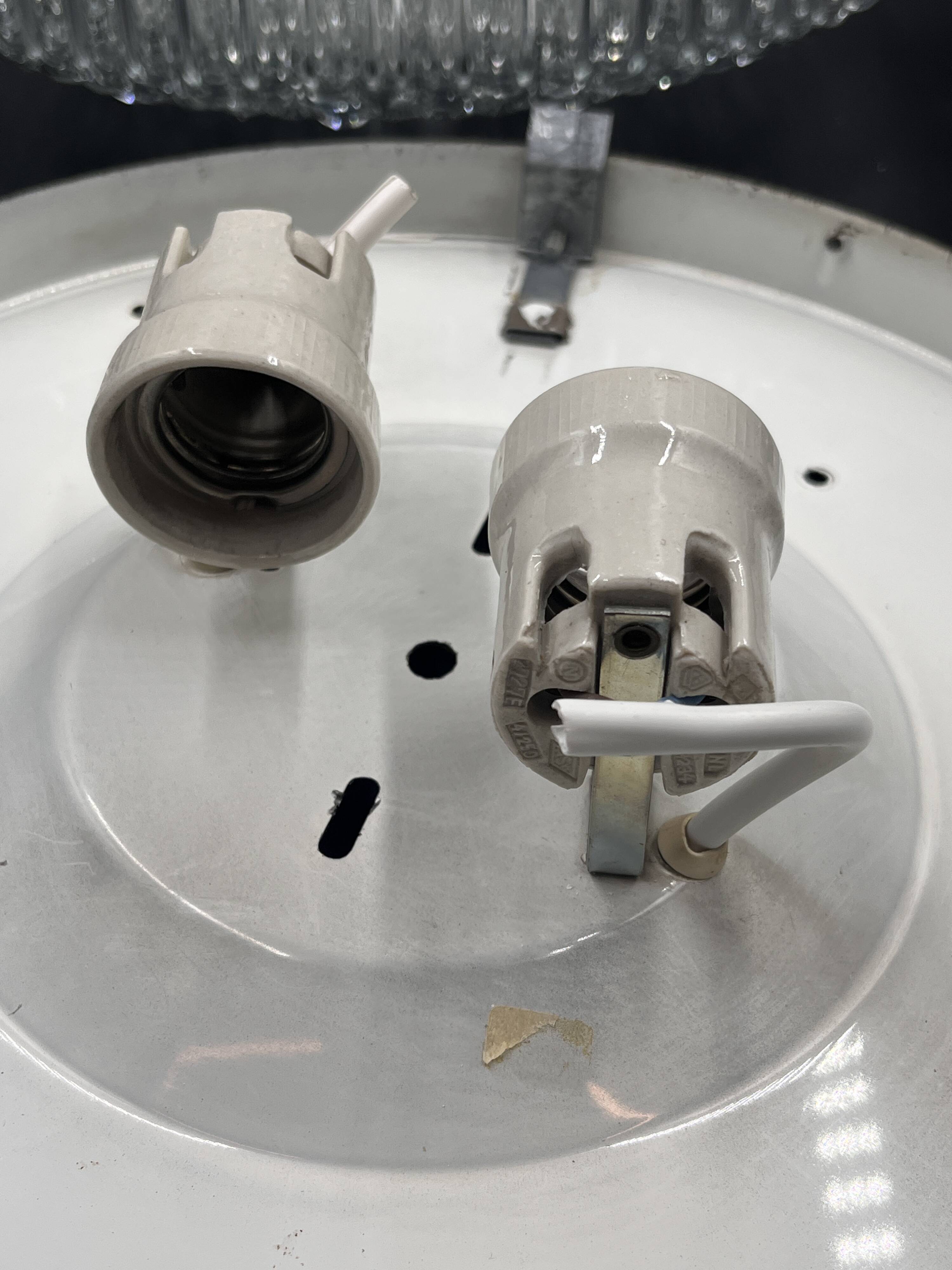 Plafonnier en verre Helena Tynell pour Limburg