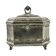 Rococo sugar bowl, silver-plated brass, Norblin, Poland, early 20th century