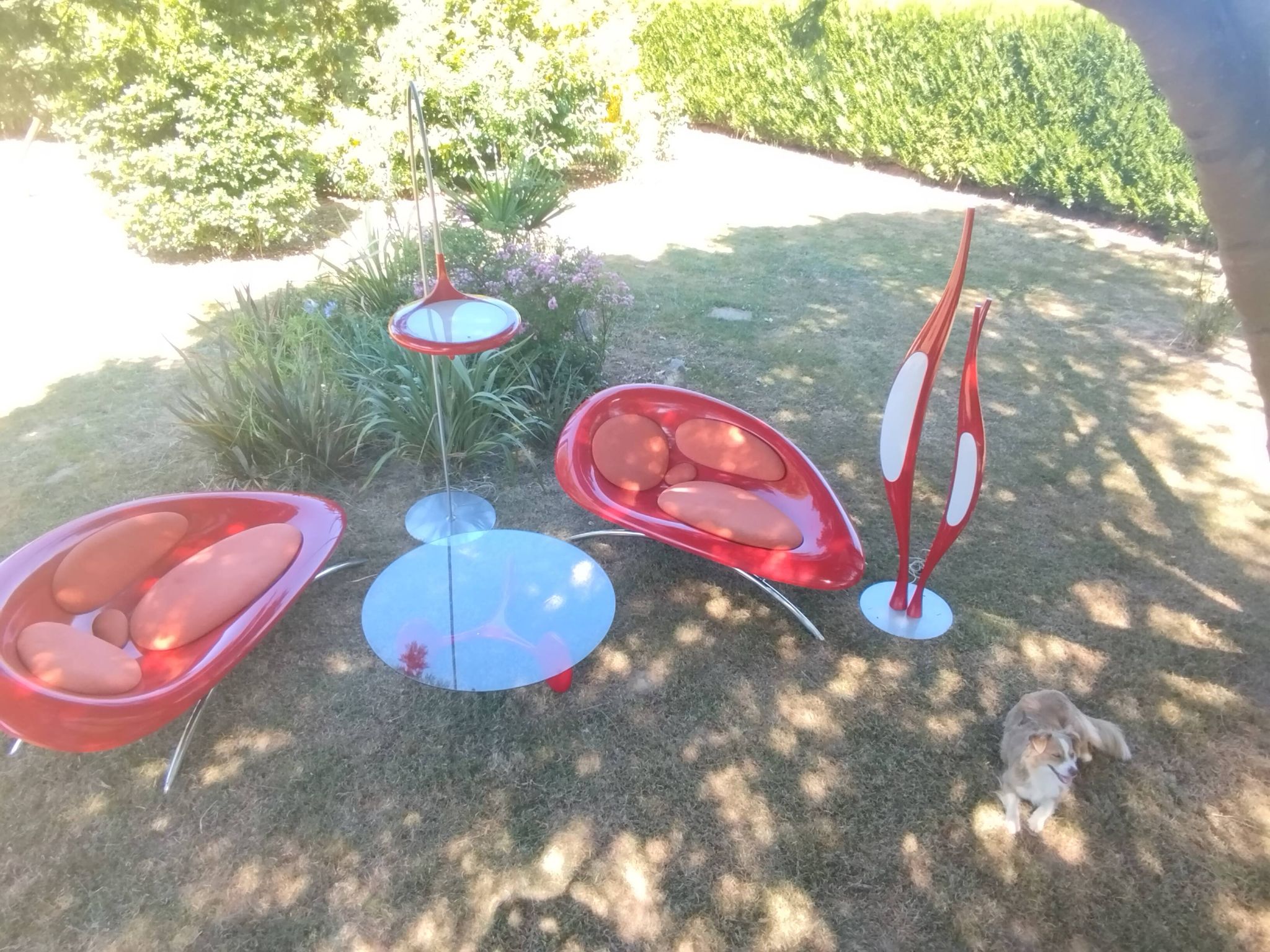 Lampadaire Design  Italien " Quaia" des années 1980