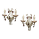 Appliques en perles de verre Ensemble de 2 années 1980