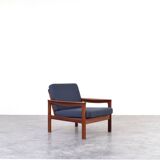 Mid-Century Danish Teak Lounge Chairs by Arne Vodder for Komfort, 1960s, Se