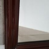 Louis Philippe mirror, mahogany, gendarme hat