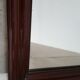 Louis Philippe mirror, mahogany, gendarme hat