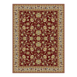 Oriental home carpet with patterns