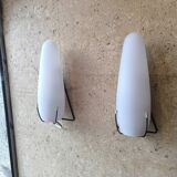 Pair of Louis Kalff wall lights for Philips circa 1950.