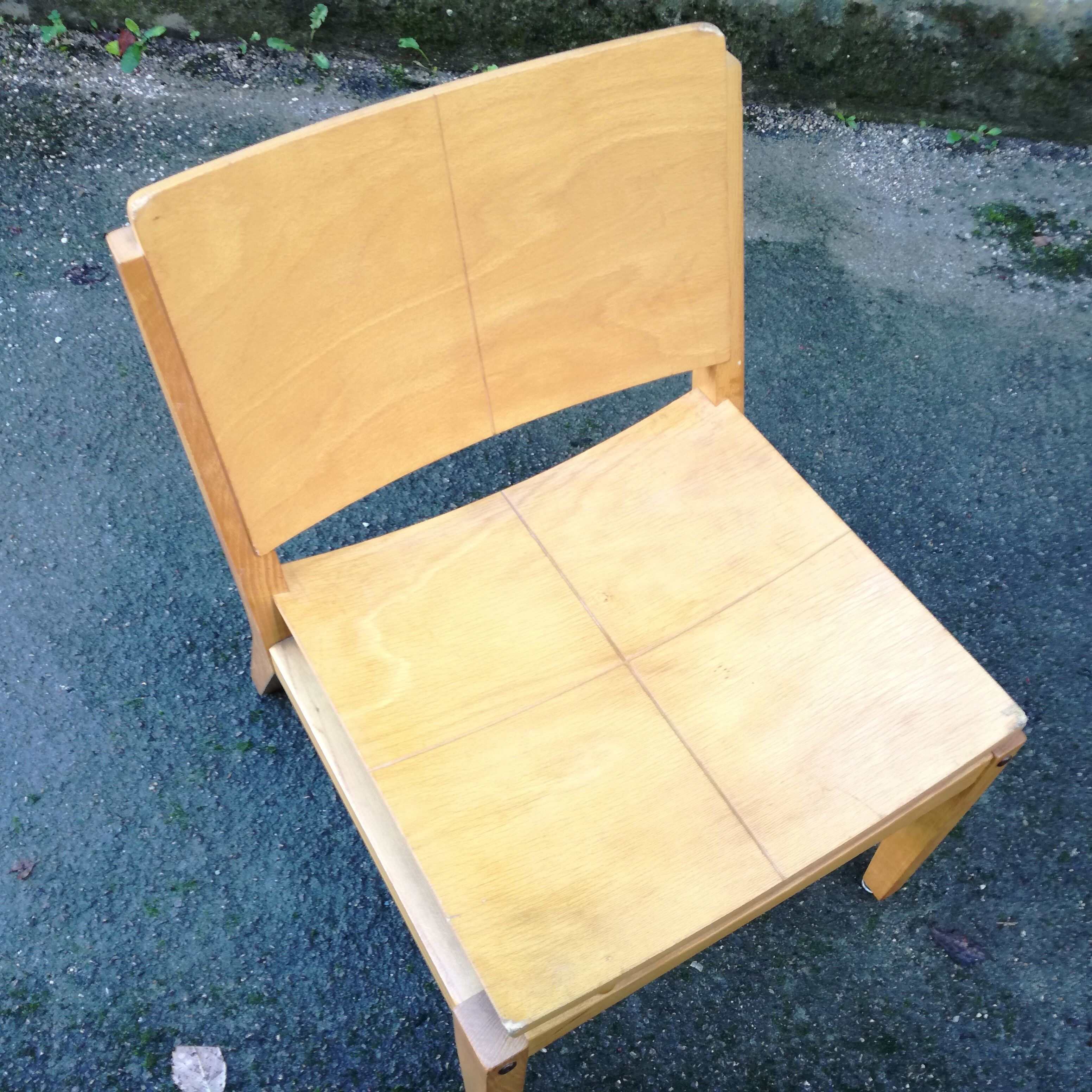 Beech chair