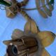 Pair of metal wall lights from the 60s/70s